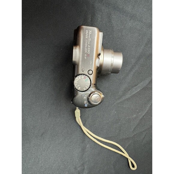 Canon PowerShot A590 IS 8.0MP Digital Camera - Gray Tested Works - Picture 4 of 9